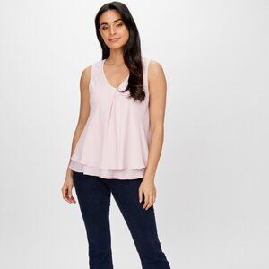 Frank Lyman Pink  Tank Top Blouse size 16